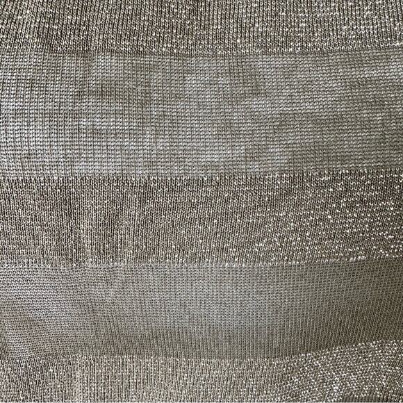 Michael Stars Metallic Stripe Long Sleeve Top NWT - Picture 6 of 6